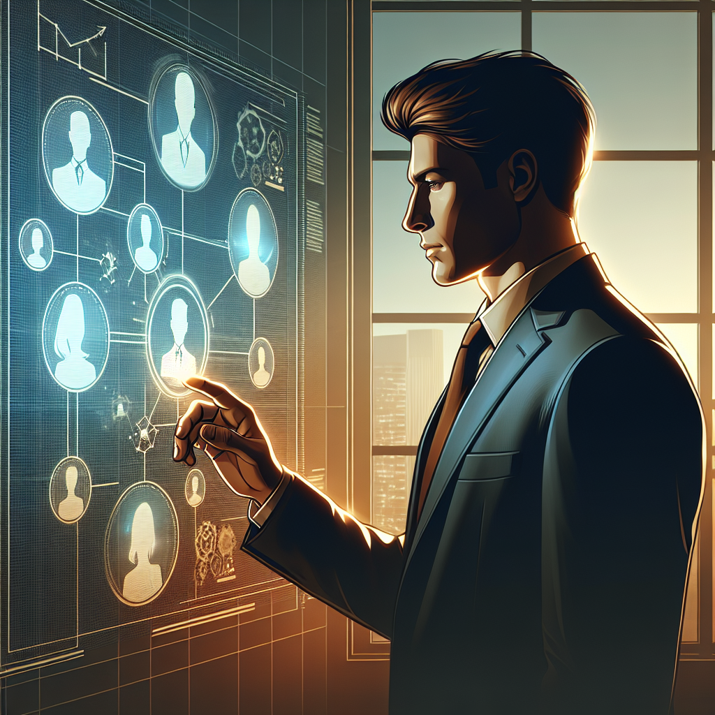 MLM leader identifying and developing network marketing talent for downline superstars